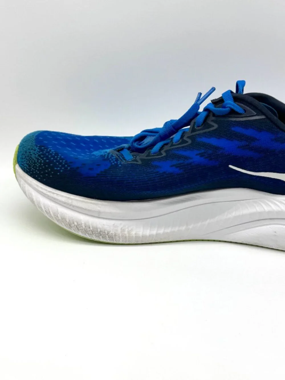 Hoka Mach 6 Mens Running Shoes Size 10 D Blue GUC Activewear 1147790-ECC